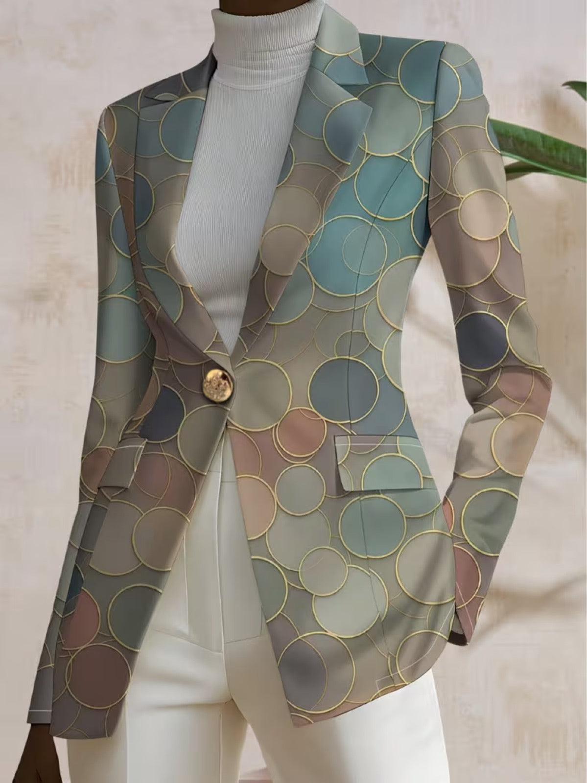 Capucine™ | Blazer a Pois Mosaico