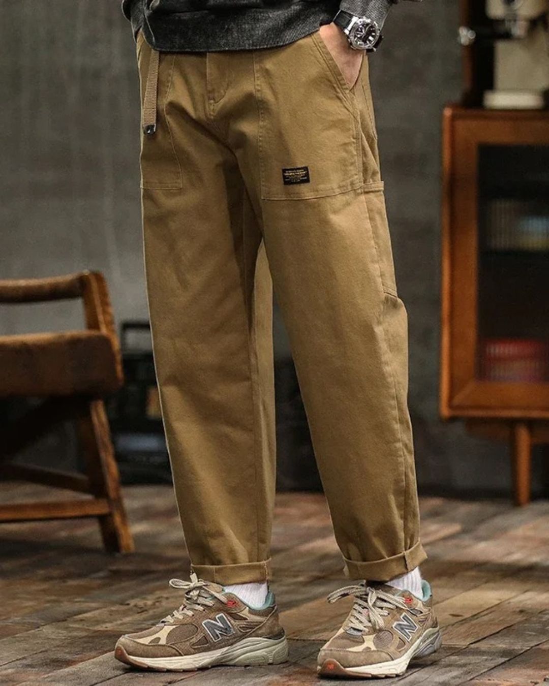 Tullio | Pantaloni Cargo Classici