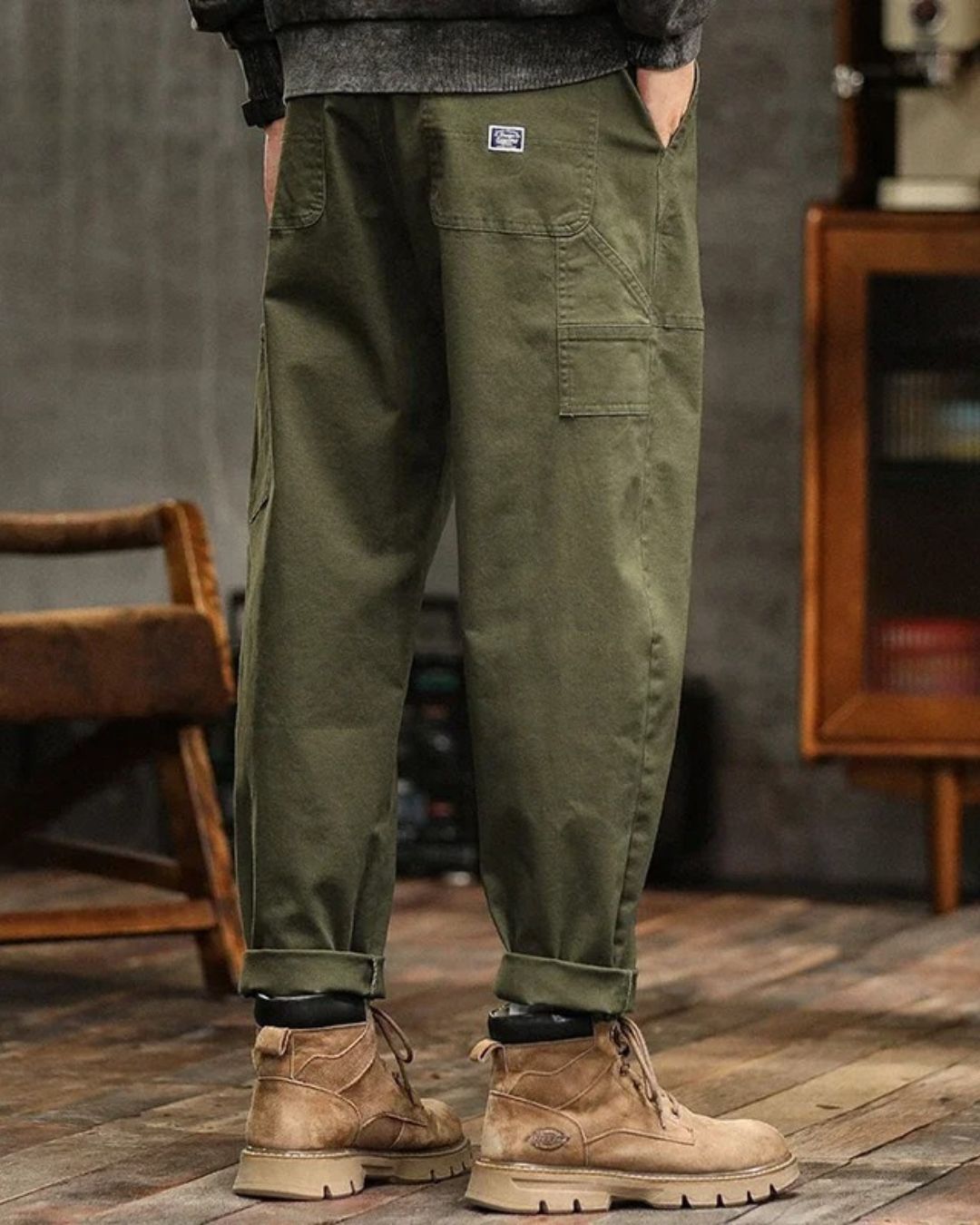 Tullio | Pantaloni Cargo Classici