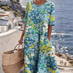 Elena dress Blue