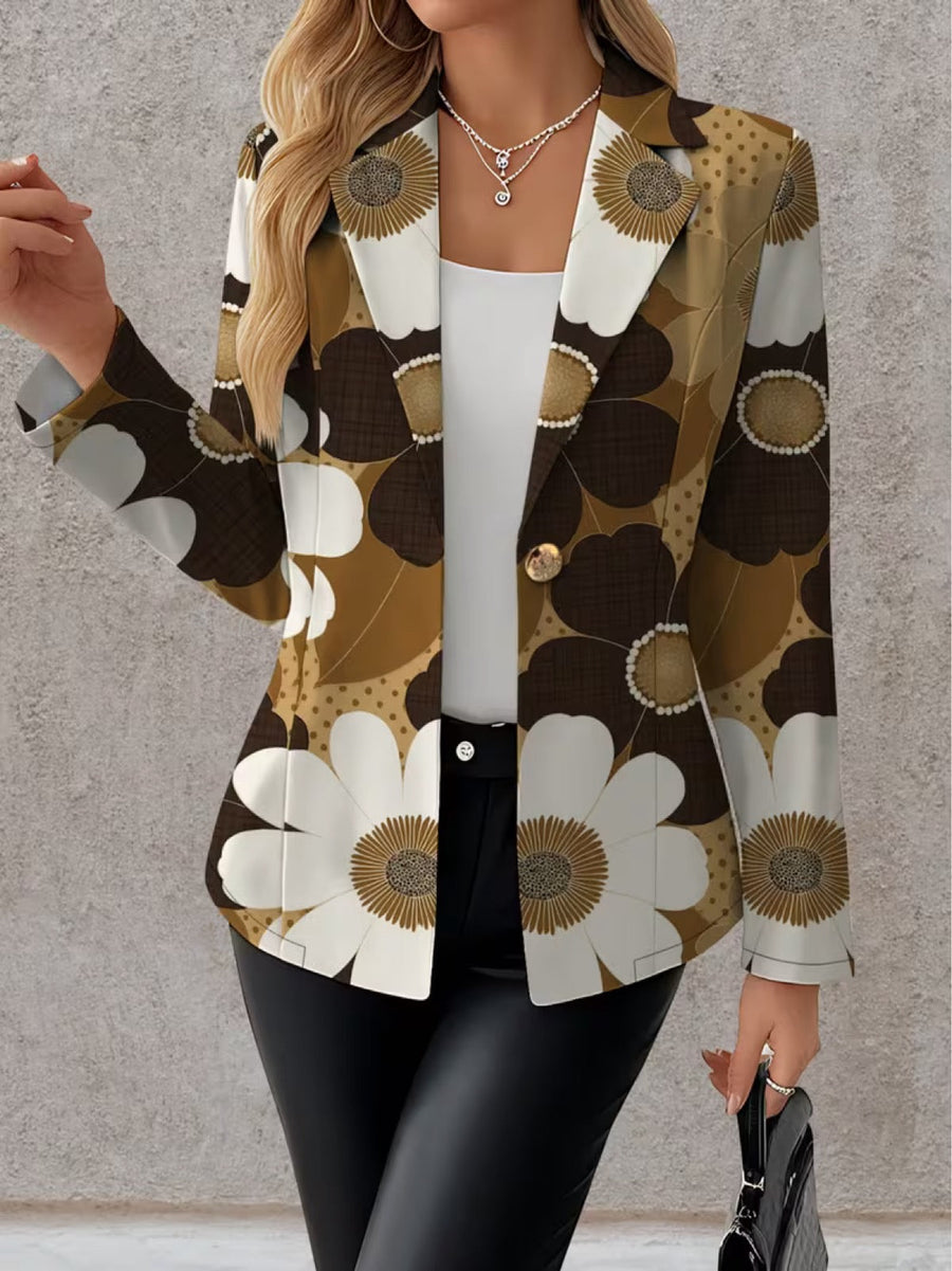 Clothilde™ | Blazer Stampa Margherite