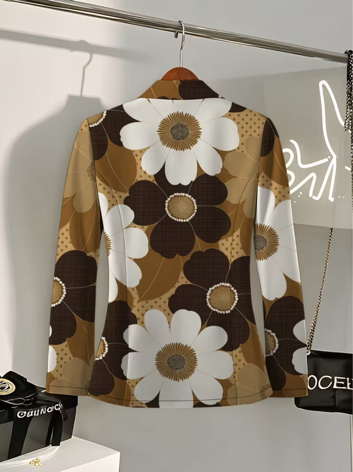 Clothilde™ | Blazer Stampa Margherite