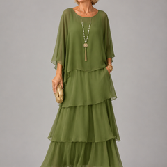 Lara Elegant Flowing Maxi Dress