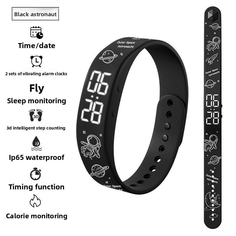 Multi-Function Silent Vibration Alarm Watch