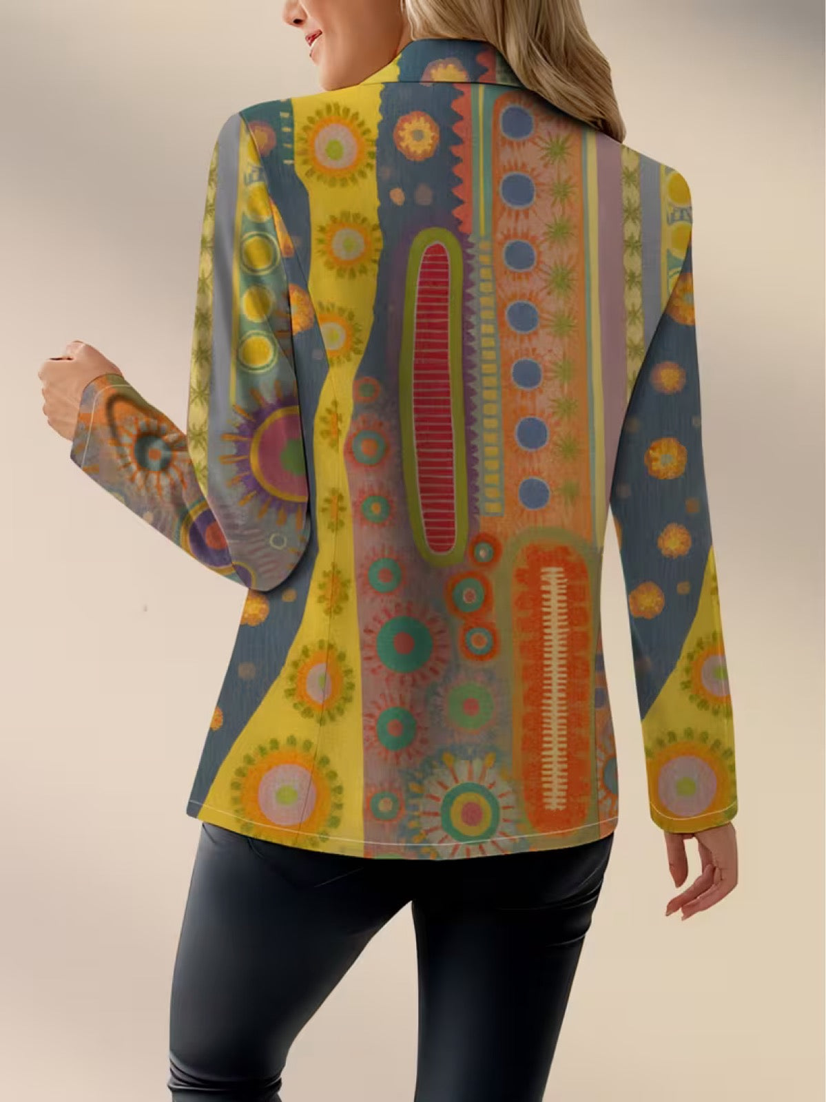 Faustine™ | Blazer Bohémien a Medaglioni