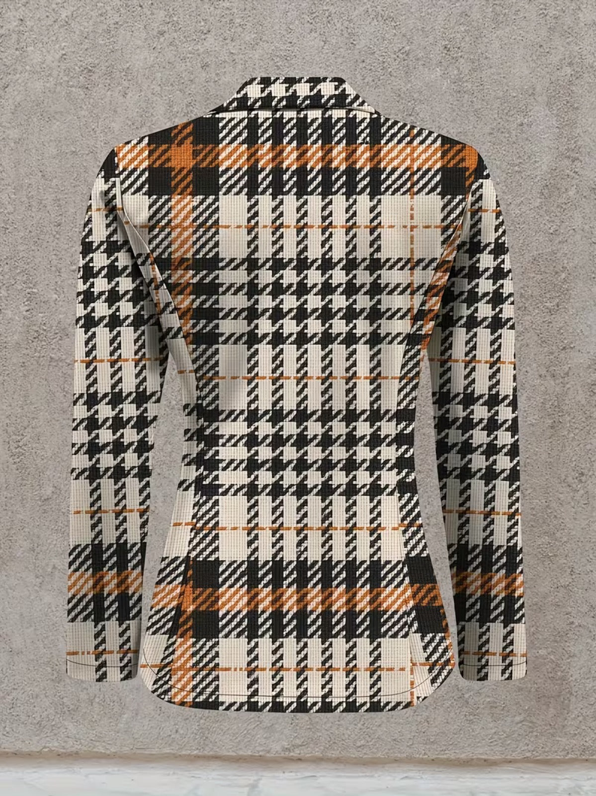 Ghislaine™ | Blazer Pied de Poule