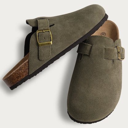 Comwarm Suede Arch Support Mules