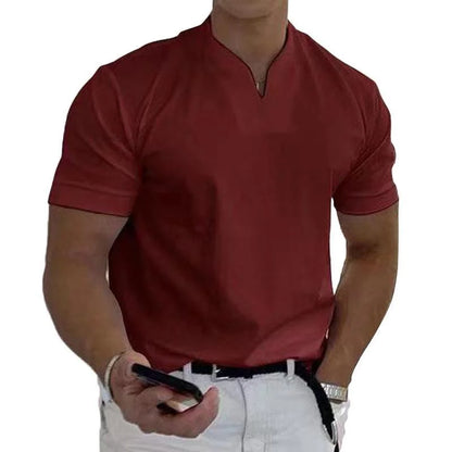 Stilfuld Herre V-Neck Polo