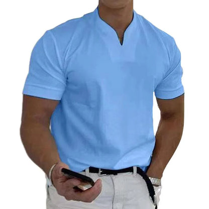 Stilfuld Herre V-Neck Polo