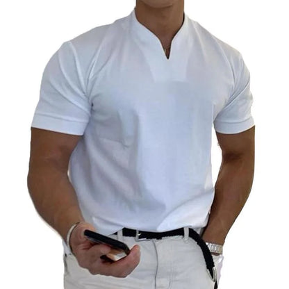 Stilfuld Herre V-Neck Polo