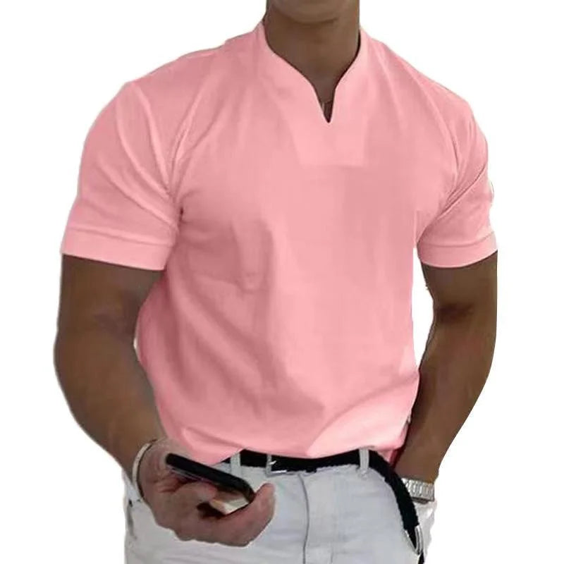 Stilfuld Herre V-Neck Polo