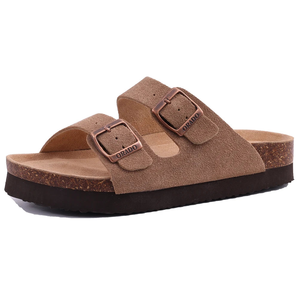 Comwarm Suede Arch Support Mules