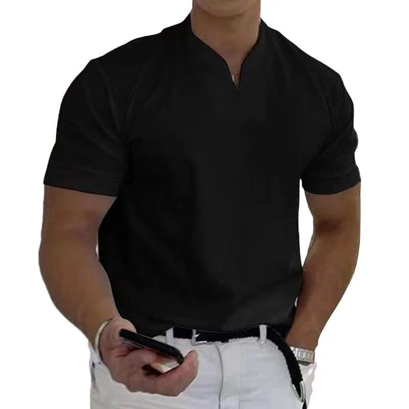 Stilfuld Herre V-Neck Polo