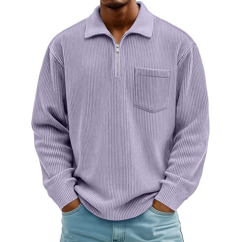 Toon | Maglione con Mezza Zip e Taschino