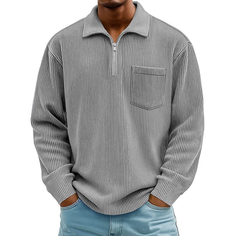 Toon | Maglione con Mezza Zip e Taschino