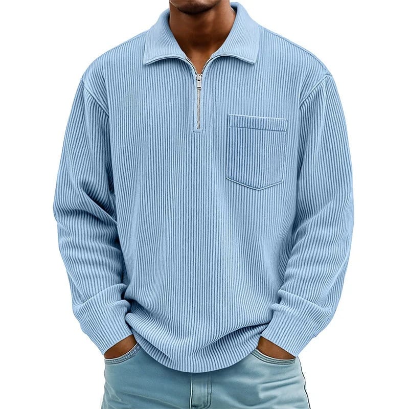 Toon | Maglione con Mezza Zip e Taschino