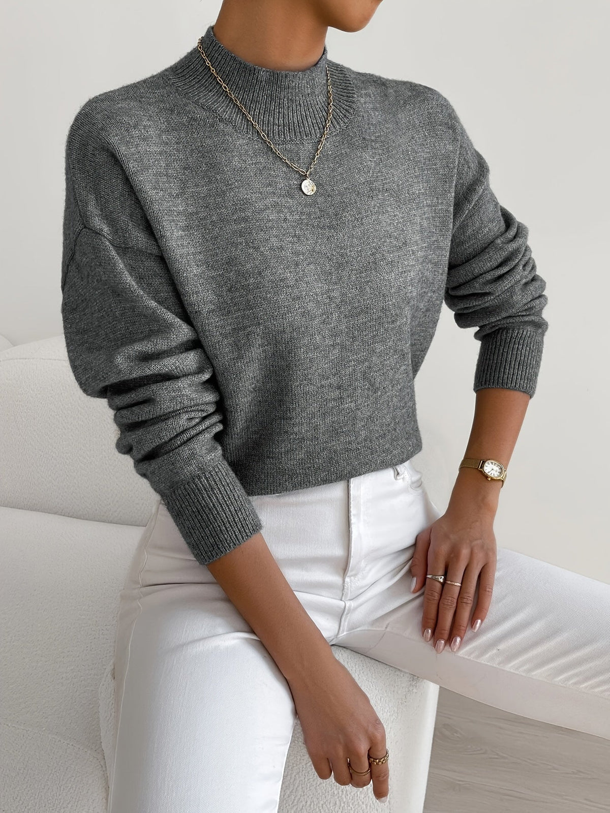 Maglione Dolcevita Morbido Christine