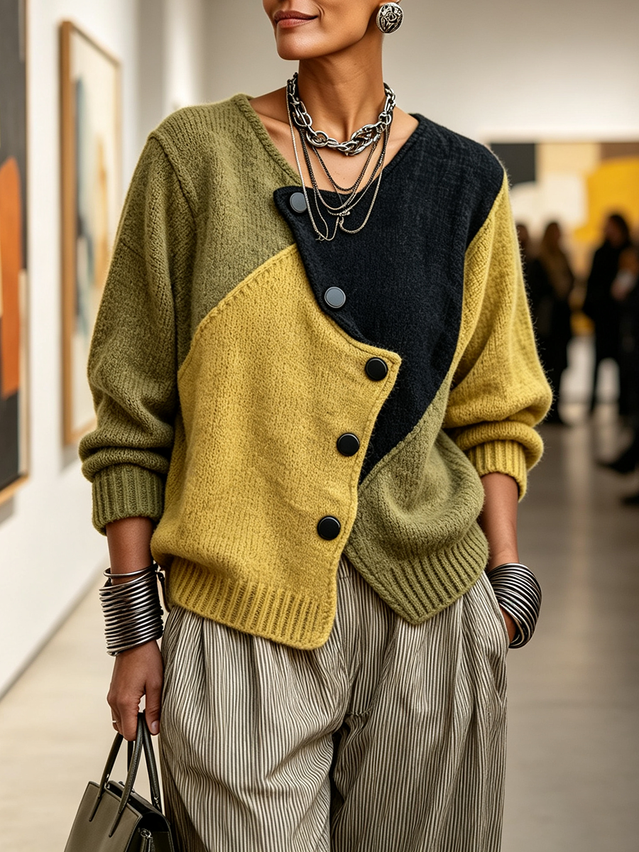 Weston™ | Maglione Color-Block