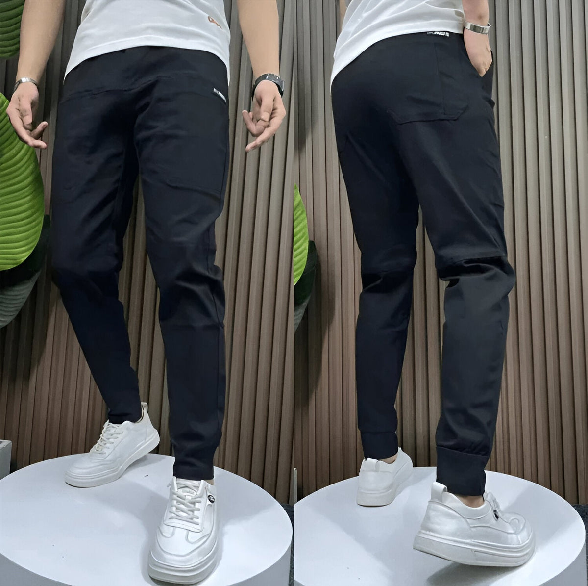 Amedeo | Pantaloni Cargo Stretch Comfort