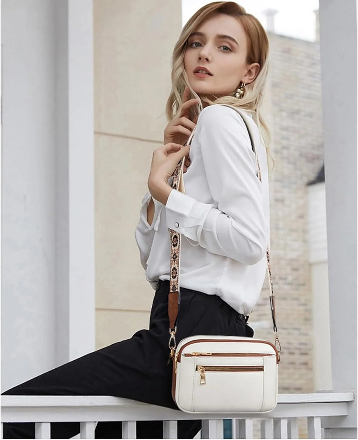 Hannelore – Borsa a Tracolla Regolabile Crossbody
