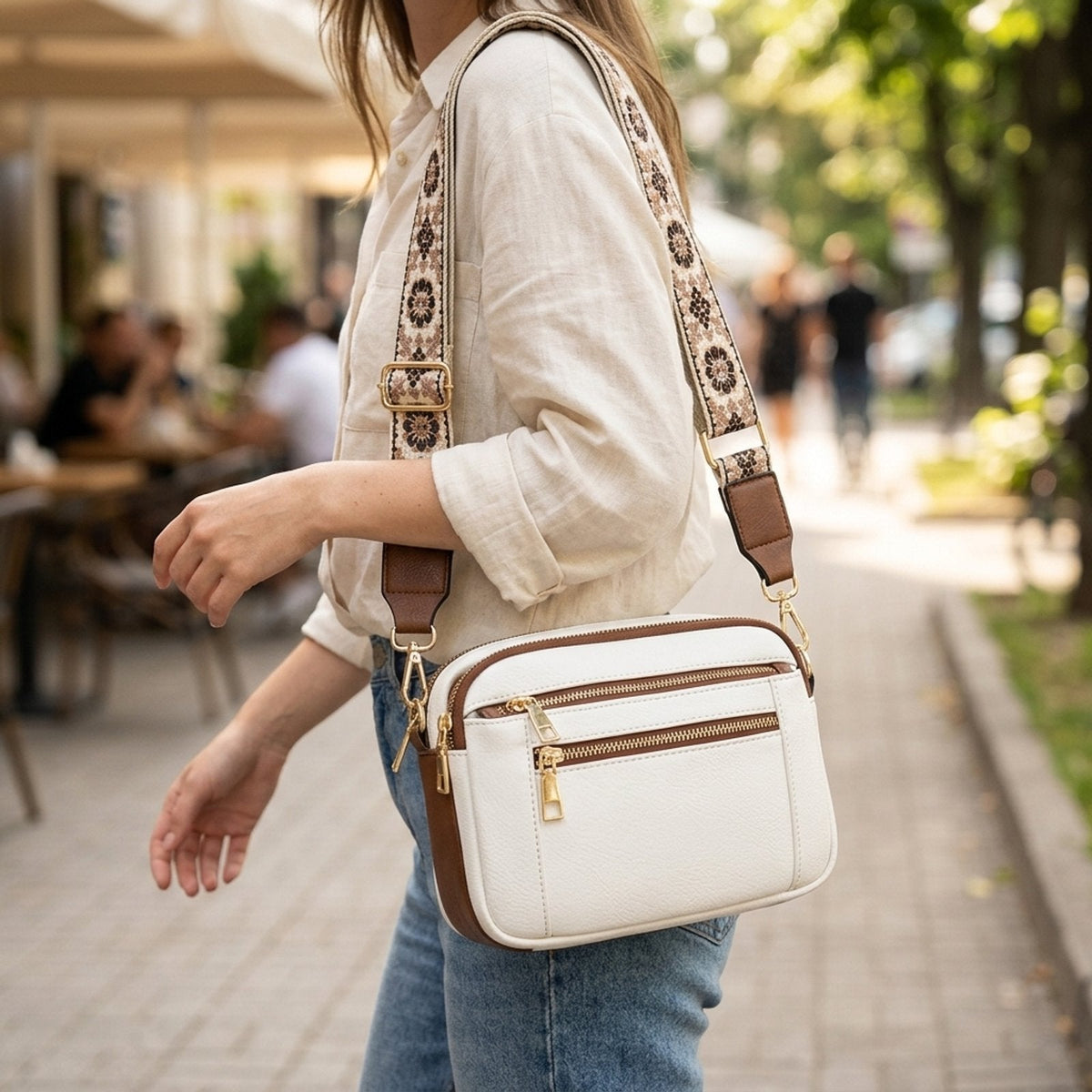 Hannelore – Borsa a Tracolla Regolabile Crossbody