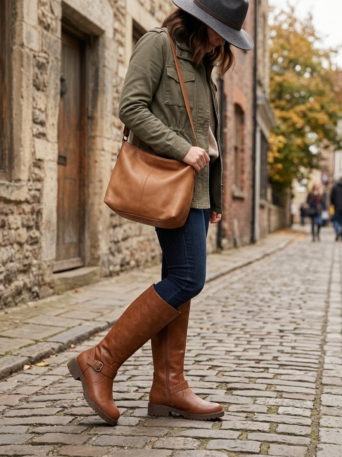 Elise™ | Stivali Alti Slanciati con Zip Laterale