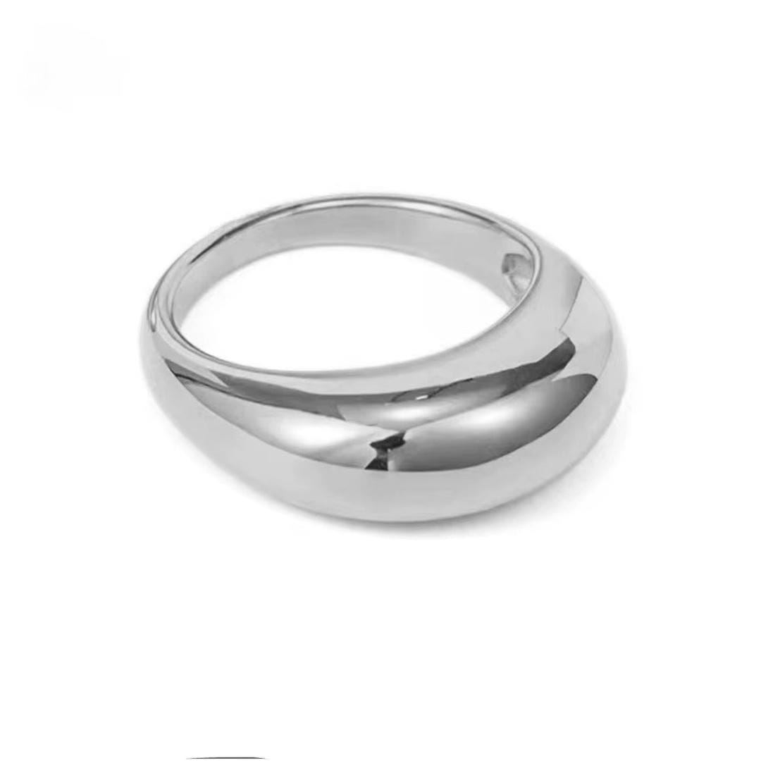 Anello ad Arco Dorato Senza Tempo