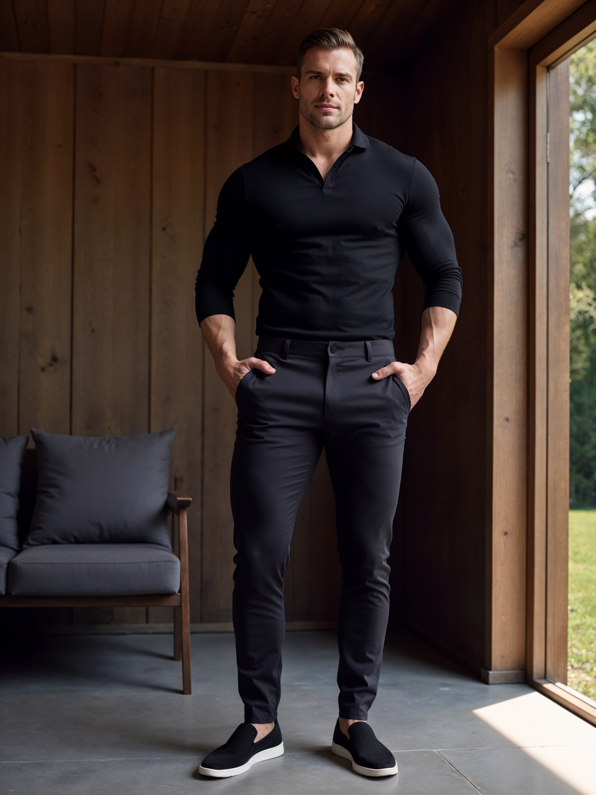 Domenico | Pantaloni Stretch