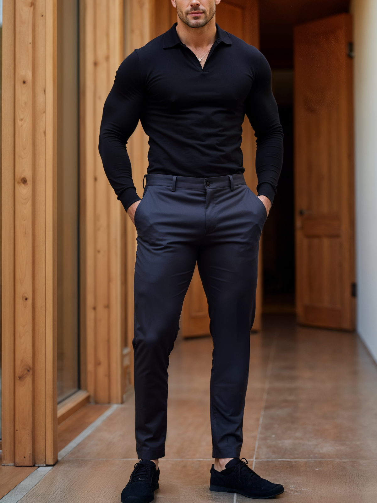 Domenico | Pantaloni Stretch